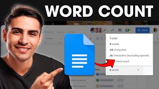 How to Count Words of Your Google Document in 1 Click | Easy Tutorial