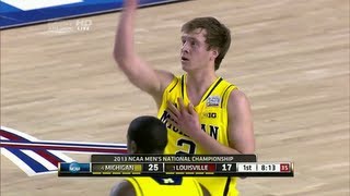 Spike Albrecht 17 points in NCAA Championship Game Full Highlights (4/8/13)