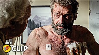 Logan Wakes Up in a Clinic Scene | Logan (2017) Movie Clip HD 4K