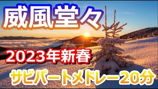 【2023年新春】「威風堂々」主調（サビパート）20分リピート　作業用BGM