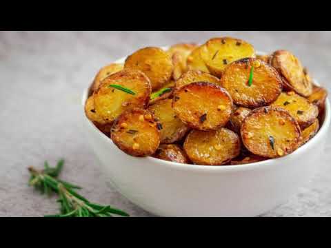 Rosemary Potatoes with Roasted Garlic Heads Recipe