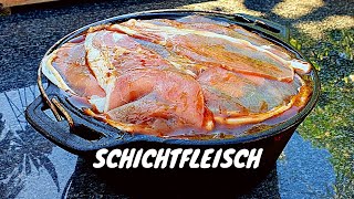 Schichtfleisch Dutch Oven Recipe | Layered Pork Chops by Xman \u0026 Co