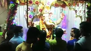 Ganpati gele gavala..😔chain padena amhala..🙏Ganpati Bappa Morya...