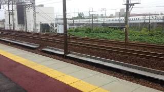 新幹線から在来線まで！山王駅４本連続通過！