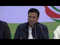 Randeep Singh Surjewala addresses media at Congress HQ on Budget 2020