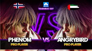 SF6 🔥 Phenom (Ken)  VS Angrybird (Ken) 🔥 - Training Set for EVO 2024