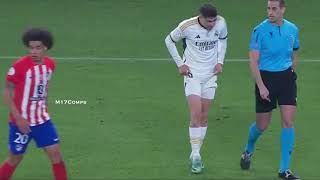 Federico Valverde vs Atletico Madrid | 10/01/24 | Spanish Super Cup Semi-Final