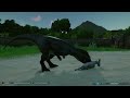 megalosaurus vs yutyrannus jurassic world evolution 2 redfisch