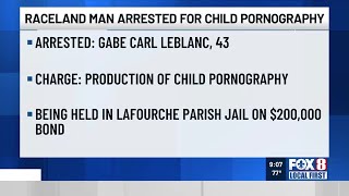 Former Lafourche Parish deputy arrested for child pornography