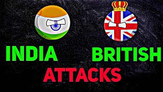 [INDIA VS BRITISH]😰⚔🌏 In Nutshell [WHO WILL WIN]🌡🔮 #shorts #countryballs #geography #mapping
