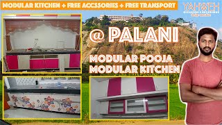 Modular Kitchen | Modular Pooja | Yahweh Kitchens \u0026 Interiors | Karthick | Palani