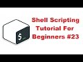 Shell Scripting Tutorial for Beginners 23 - Functions
