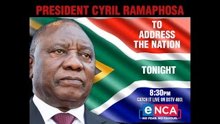 President Cyril Ramaphosa addresses the nation on lockdown regulations