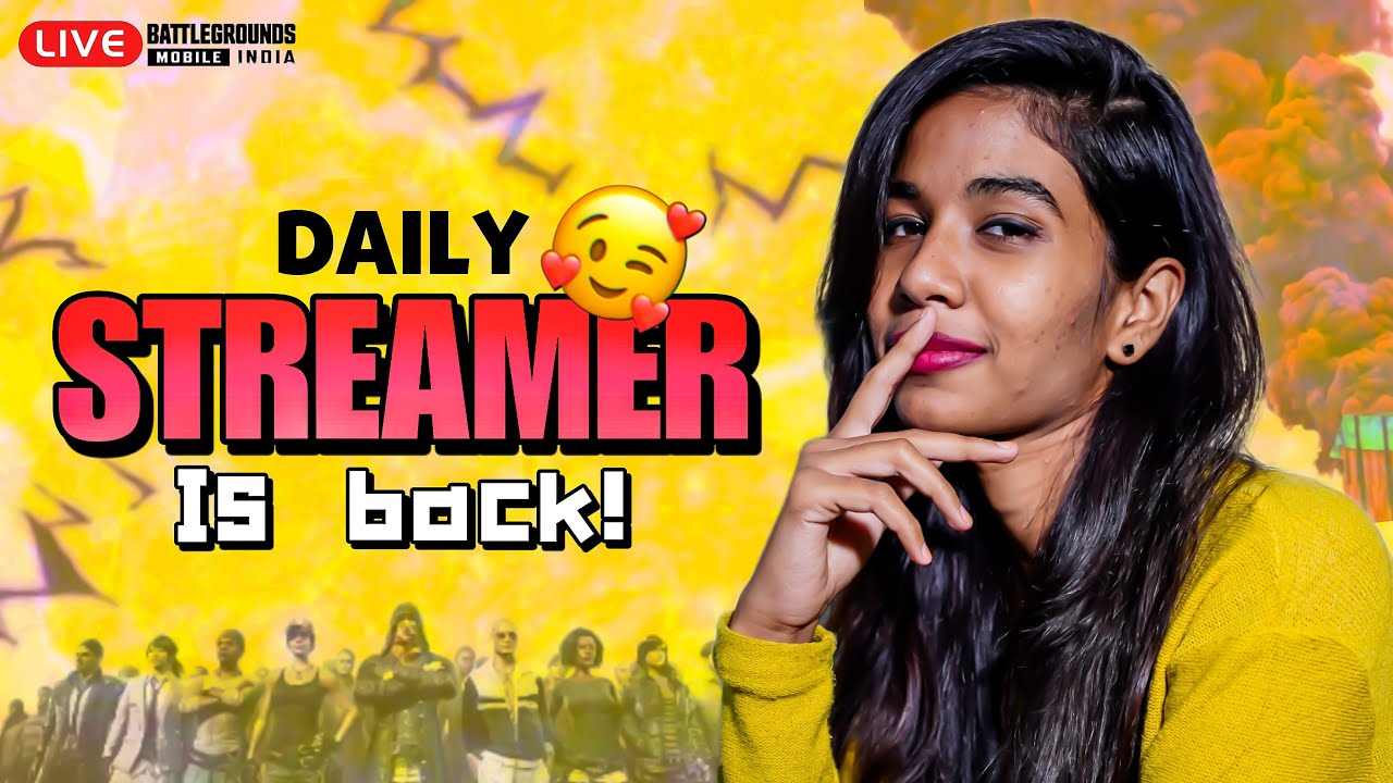 Bgmi Live Telugu Girl Gamer Bgmi Live Bgmi Live Telugu Youtube