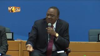 President Kenyatta says no one will be spared in the war on graft
