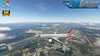 Flight Simulator 2020: Houston - New Orleans - Airbus A320 American Airlines