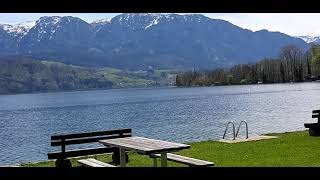 Attersee a búvárok es a vitorlás hajózók paradicsoma.