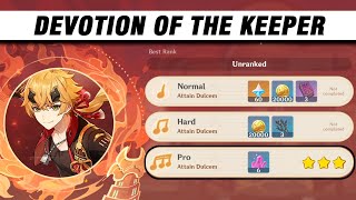 Really Hard Content Genshin Impact | Arataki Drumalong Festival - Devotion of the Keeper