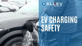Charging Your EV in Rain or Snow