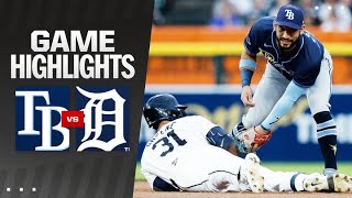 Rays vs. Tigers Game Highlights (9/25/24) | MLB Highlights