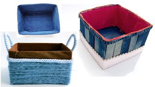 DIY - Beautiful Basket Ideas | Storage Basket Ideas | DIY organizer | Basket Organizer Diy