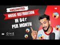 Unlimited Music Distribution In Just 84₹ | Best Music Distributor 2023 | One Music Records