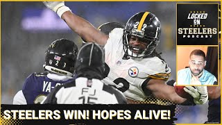 Steelers Beat Ravens 17-10! Najee Harris Fuels Offense, Playoffs Come Down to Titans or Dolphins