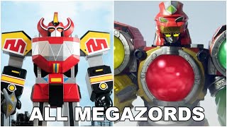 Power Rangers All MEGAZORD Transformations⚡ (Mighty Morphin - Cosmic Fury MEGAZORDS)