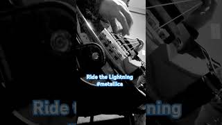 Ride the Lightning bass cover #metallica #cliffburton #basscover #ariaproii #mesaengineering #morley