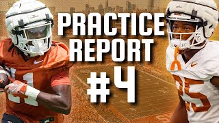 Texas Longhorns Practice Report #4 (08/05): First-Team Offense \u0026 Defense, WR Groupings, OL Depth