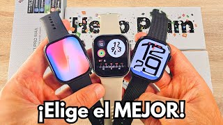 ¿Cuál es el MEJOR Clon Series 10? 🤯 ¡Comparativa entre HK10 Pro Max, Hello Plum y DT Watch X!