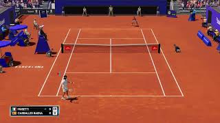 L. Musetti vs R. Carballes Baena [Barcelona 24]| R2 | AO Tennis 2 Gameplay #aotennis2 #AO2