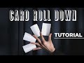 Learn 'CARD ROLL DOWN' by Hojung Lee | 이 영상 하나로 '카드 롤 다운'을 마스터 하자! |이호정 마술사|마술배우기|Card Manipulation