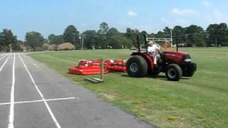 Trimax Pegasus Mowing Sports Field in the USA