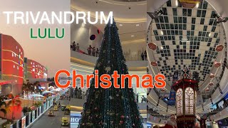 Trivandrum LULU | Christmas Lights | Walking ASMR | തിരുവനന്തപുരം ലുലു മാളിന്റെ ക്രിസ്മസ് കാഴ്ചകൾ