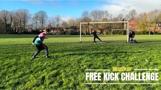 Free Kick Challenge *KNUCKLEBALL 😳