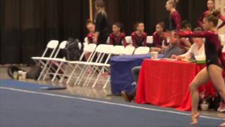 Elizabeth Culton American Gymnast Classic Floor