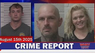 DRUG ARRESTS REPORTED IN ALEXANDER, IREDELL COUNTIES | WHKY News -- Crime Report: Friday, 08/15/2025