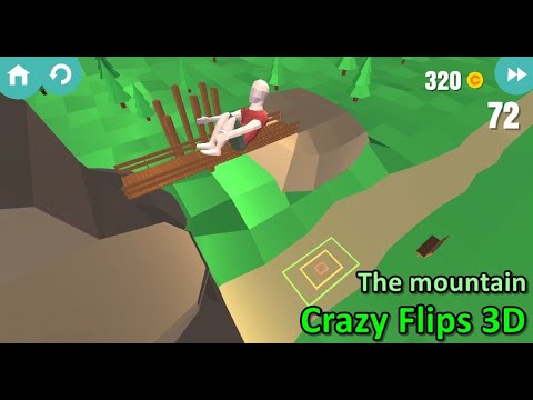 CRAZY FLIPS 3D (Gameplay) - The Mountain - YouTube