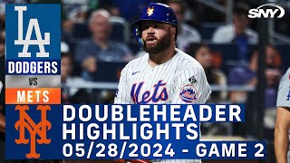 Mets vs Dodgers Game 2 (5/28/2024) | NY Mets Highlights | SNY