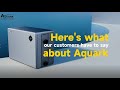 How do Aquark's inverter pool heat pumps benefit our partner's business?