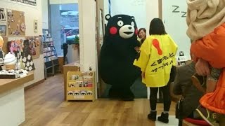 くまモン こ～っそりサプライズ スクエア登場☆