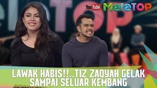 Lawak Habis!!..Tiz Zaqyah gelak sampai seluar kembang