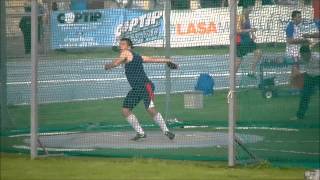 leonardo fabbri 17 years old 57,18 m 1,5 kg discus throw