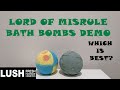 LUSH LORD OF MISRULE BATH BOMBS 2021 VS 2020