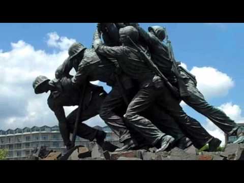 Iwo-Jima statue of US Marines memorial near Washington DC Iwo-Jima statue of US Marines memorial near Washington DC