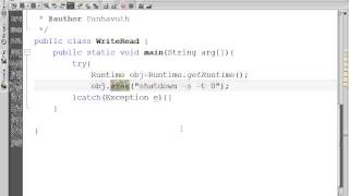 java Create Bat and Run