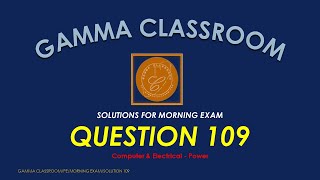 109-Solution for Morning Exam 109 - How to Calculate The Voltage Level in a Delta Connection System