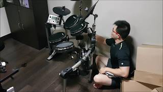 Assembling Carlsbro CSD500 Mesh Electronic Drum Kit.. without manual.. failed!!