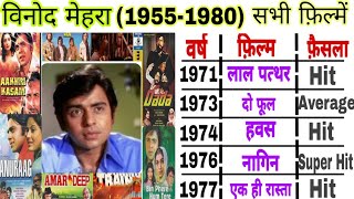 Vinod Mehra (1955-1980)all films|Vinod mehra hit and flop movies list|vinod mehra filmography
